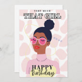 Geburtstag Einladung (Vorne/Hinten)