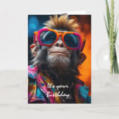 Geburtstag Einzigartiger Spaß einer Person Karte (Vorderseite)