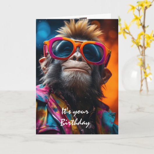 Geburtstag Einzigartiger Spaß einer Person Karte (Gelbe Blume)