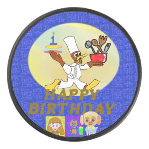 Geburtstag Eishockey Puck