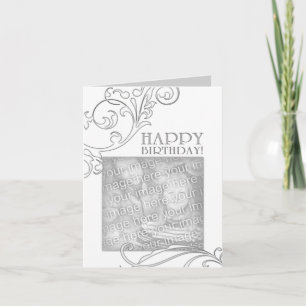 Geburtstag (elegant geblüht) karte