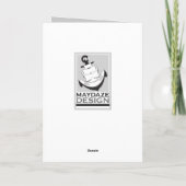 Geburtstag (elegantGreys) Karte (Rückseite)