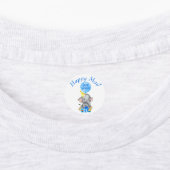 Geburtstag Elephant Labels Etiketten (Befestigt)