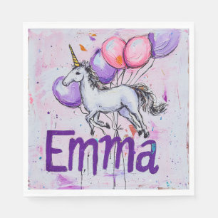 Geburtstag "Emma" Serviette