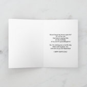 Geburtstag, Enkelin, Golden Retriever Dog Karte (Innenseite)
