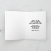 Geburtstag, Enkelin, Spieluhr-Ballerina Karte (Innenseite)