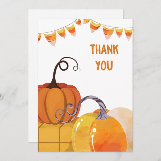 Geburtstag Ernte Danke Karte (Vorne/Hinten)