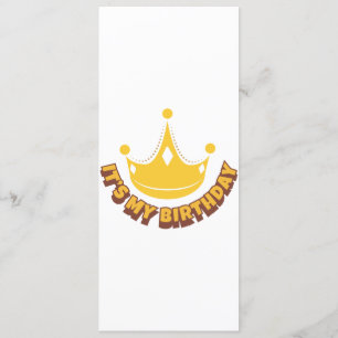 Geburtstag Es ist mein Geburtstag - Geschenkidee Einladung