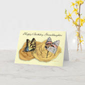 Geburtstag - Familie Karte (Gelbe Blume)