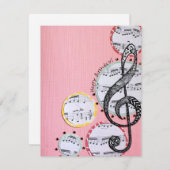 Geburtstag Feiertagskarte (Vorne/Hinten)