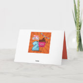 Geburtstag Feiertagskarte (Rückseite)