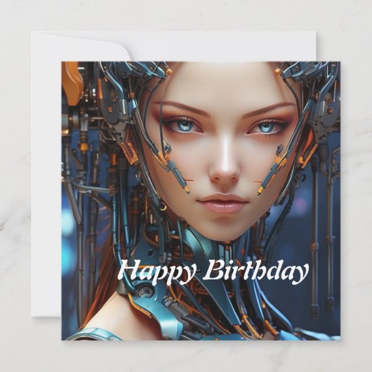 Geburtstag Feiertagskarte (Vorderseite)