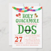 GEBURTSTAG FIESTA - DOS! EINLADUNG (Vorderseite)