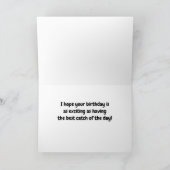 GEBURTSTAG FISCHEREI MIT *VATER* KARTE (Innenseite)