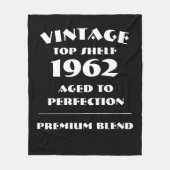 Geburtstag Fleecedecke (Vorderseite)