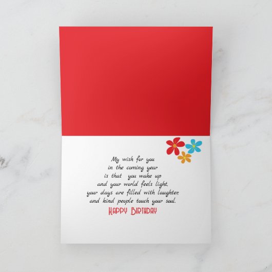 Geburtstag Flip-Flops Karte (Innenseite)