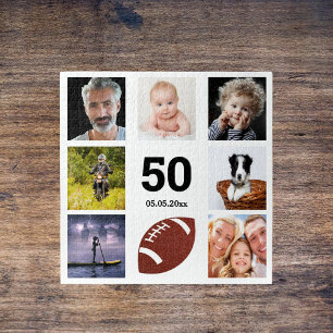 Geburtstag Foto Collage Mann Typ weiß Puzzle