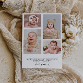 Geburtstag Foto Danke Karte