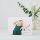 Geburtstag Foto Vielen Dank Postcard Postkarte (Stehend Vorderseite)