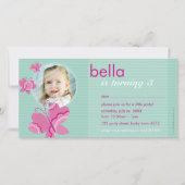 GEBURTSTAG FOTOKARTE:: flutterbyschmetterling 1 (Vorderseite)