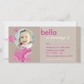 GEBURTSTAG FOTOKARTE:: flutterbyschmetterling 5 (Vorderseite)