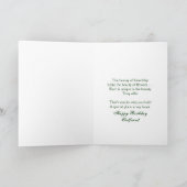 GEBURTSTAG, FREUND, KARTE (Innenseite)