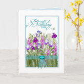 Geburtstag, Freundlichkeit, schöne Blume von den G Karte (Gelbe Blume)