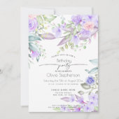 Geburtstag | Frühlingsblass Einladung (Vorderseite)