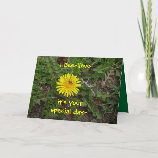 Geburtstag für alle karte (Vorderseite)