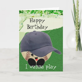 Geburtstag für Baseball Fan Karte