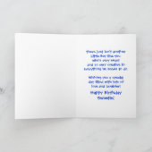 Geburtstag für Boys Creative Crayons Karte (Innenseite)