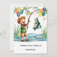 Geburtstag für das kleine Angler-Party
