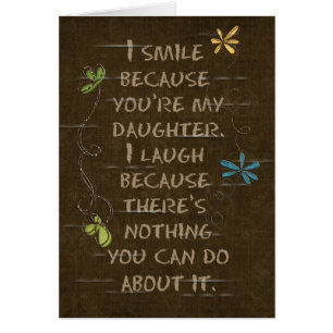 Geburtstag für Daughter-Blumen-Glitzer auf braun