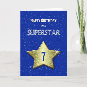 Geburtstag für einen Superstar Karte