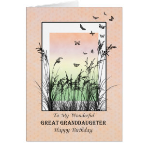 Geburtstag für großes - Enkelin, mit