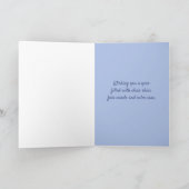 Geburtstag für ihn Gruß Karte (Innenseite)