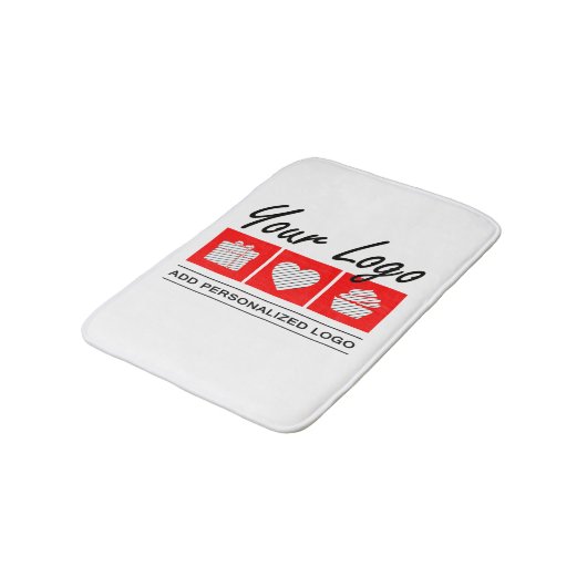 Geburtstag für ihn personalisierte Geschenke für M Badematte (Schrägansicht)