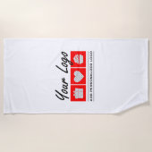 Geburtstag für ihn personalisierte Geschenke für M Strandtuch (Vorderseite)