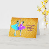 Geburtstag für jemanden älteren karte (Gelbe Blume)