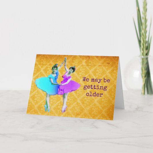 Geburtstag für jemanden älteren karte (Vorderseite)