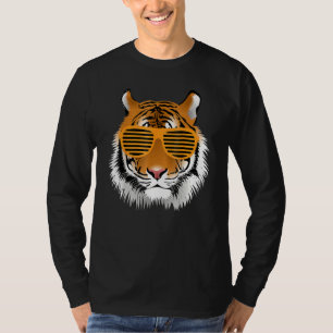 Geburtstag für Junge Coole Tiger gestreift Tier Th T-Shirt