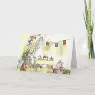 Geburtstag für Mäuse Karte