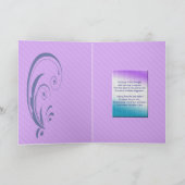 Geburtstag für Neffen, modern und elegant Karte (Innenseite)