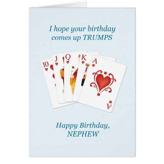 Geburtstag für Nephew, Herz-Haus (Vorne)