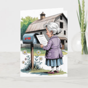 Geburtstag für Oma Karte