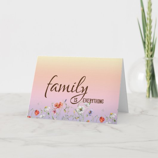 Geburtstag für Schwiegervater mit Blumengrenze Karte (Vorderseite)