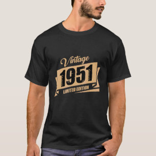 Geburtstag Geboren 1951 Vintag 1 T-Shirt