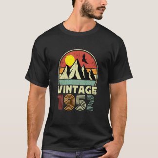 Geburtstag Geboren 1952 Vintage T-Shirt