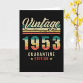 Geburtstag Geboren 1953 Karte (Gelbe Blume)