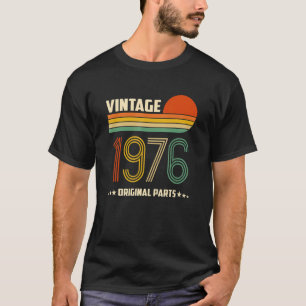 Geburtstag Geboren 1976 Originalteile Vintag T-Shirt